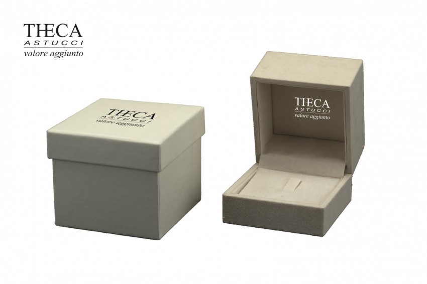 Floyd presentation box for ring earrings 65x67x54 ivory - FLO0351 - Photo 4