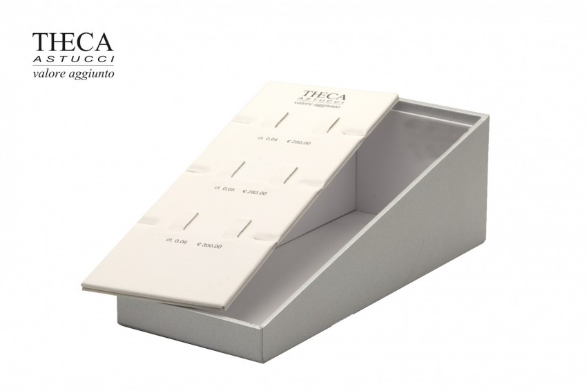 Milena collection display for ring 88x73x215 silver - QKI0650 - Photo 2