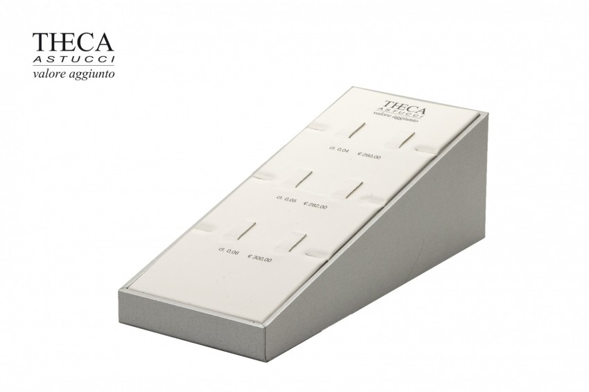Milena collection display for ring 88x73x215 silver - QKI0650 - Photo 1