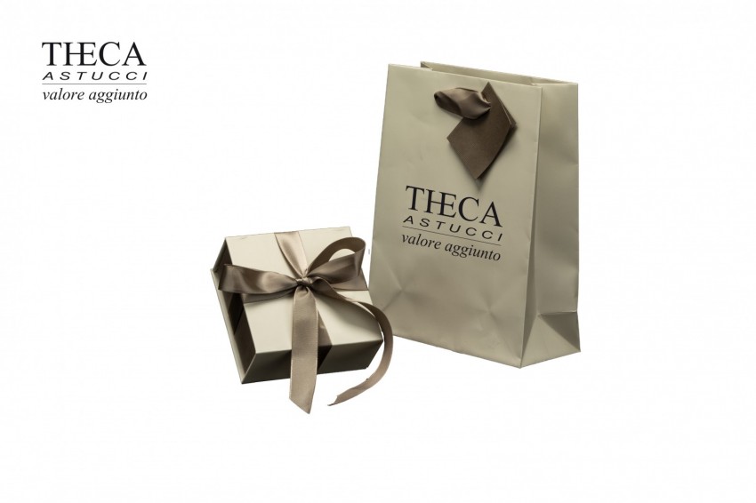 Aliza presentation box for earrings universal with gift bag 80x80x40 - ALI1451 - Photo 1
