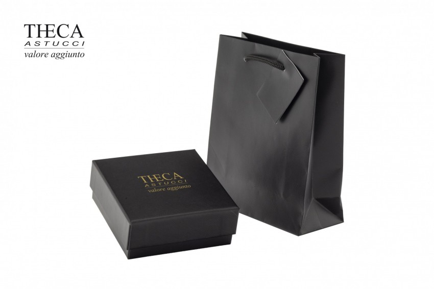 Lingotti astuccio e shopper per lingotto 95x95x39 nero - ING1611 - Foto 2