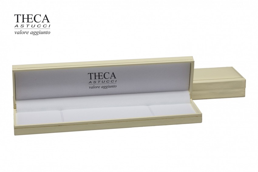Presentation boxes Premium presentation boxes Theca Theca presentation box for bracelet 220x55x22 ivory