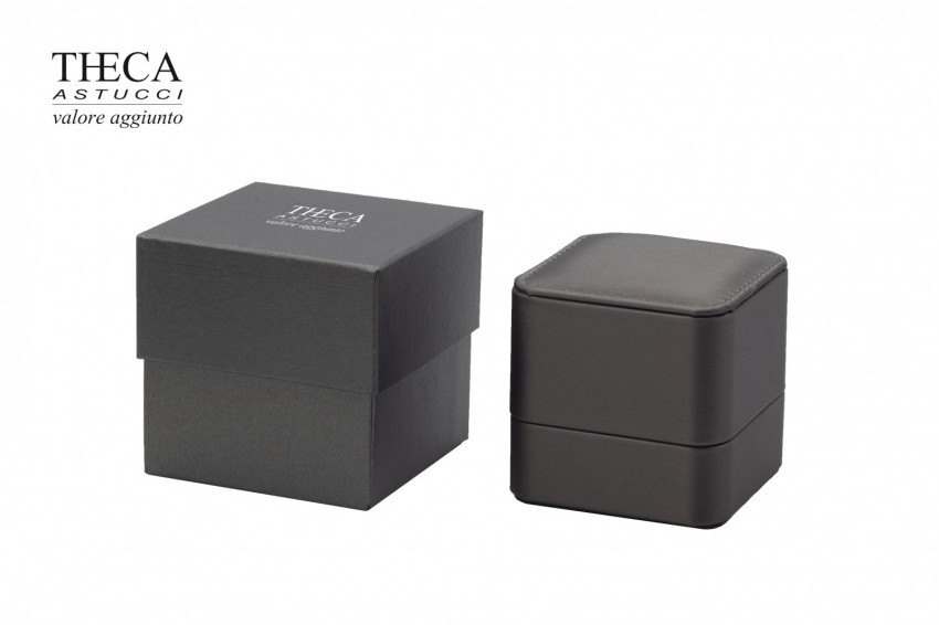 Clara presentation box for ring earring with led 72x74x74 grey - CLA0330 - Photo 4
