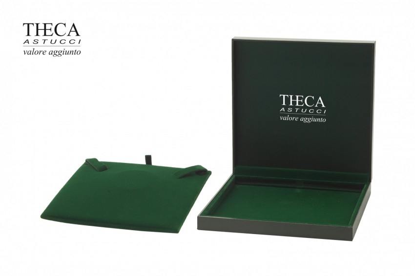 Theca british style astuccio per collana 165x165x40 verde - THV4760 - Foto 2