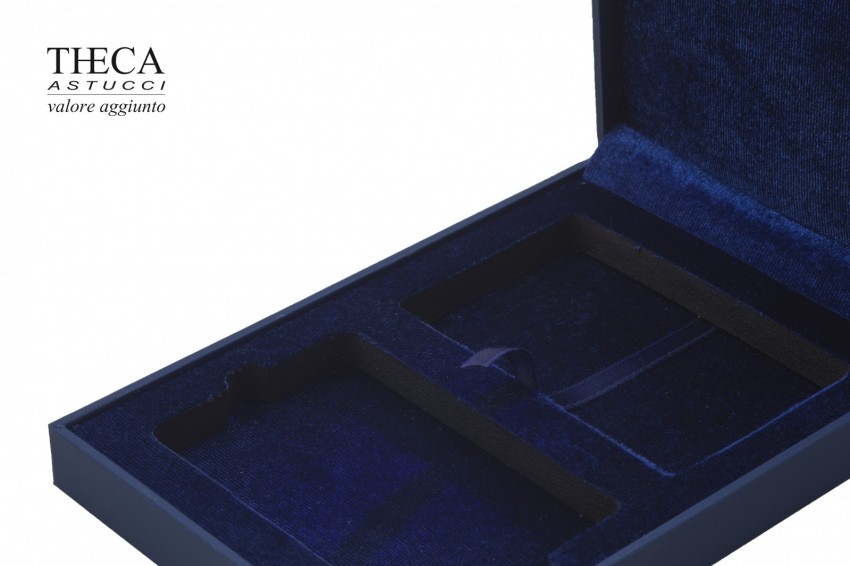 Zircone astuccio per blister e garanzia con luce led 111x159x34 blu - 9SAV644 - Foto 2