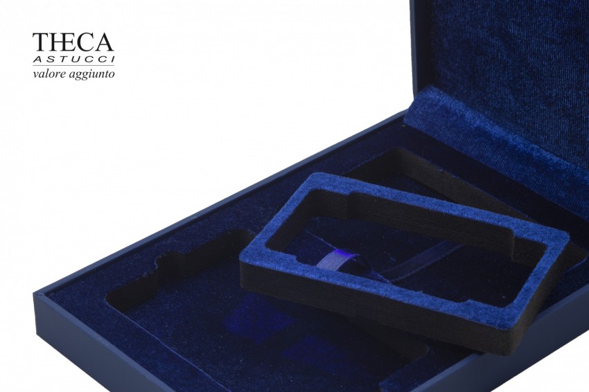 Zircone astuccio per blister e garanzia con luce led 111x159x34 blu - 9SAV644 - Foto 4