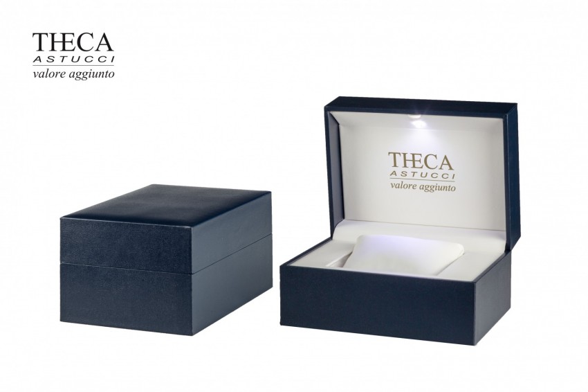 Watch boxes and displays Watch boxes Cometa Cometa watch box with led light 147x109x80 navy