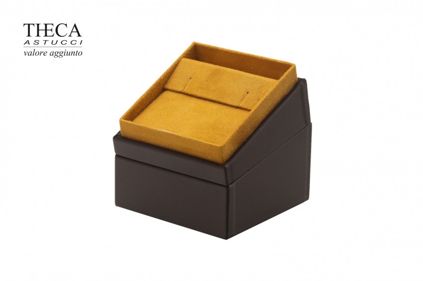 Maldive presentation box for earrings ring pendant 70x70x70 brown - M653770 - Photo 7