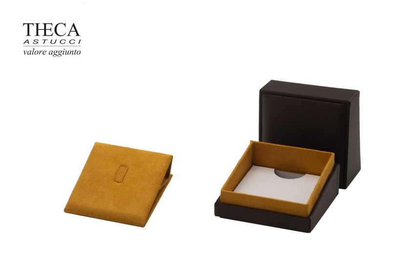 Maldive presentation box for earrings ring pendant 70x70x70 brown - M653770 - Photo 5