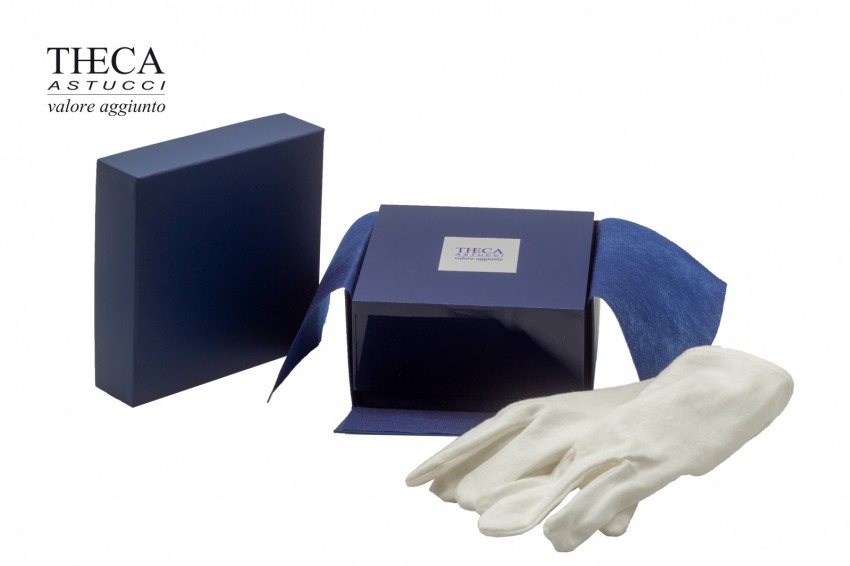 Oceano presentation box for pendant earrings 92x92x75 navy - SPE3740 - Photo 4