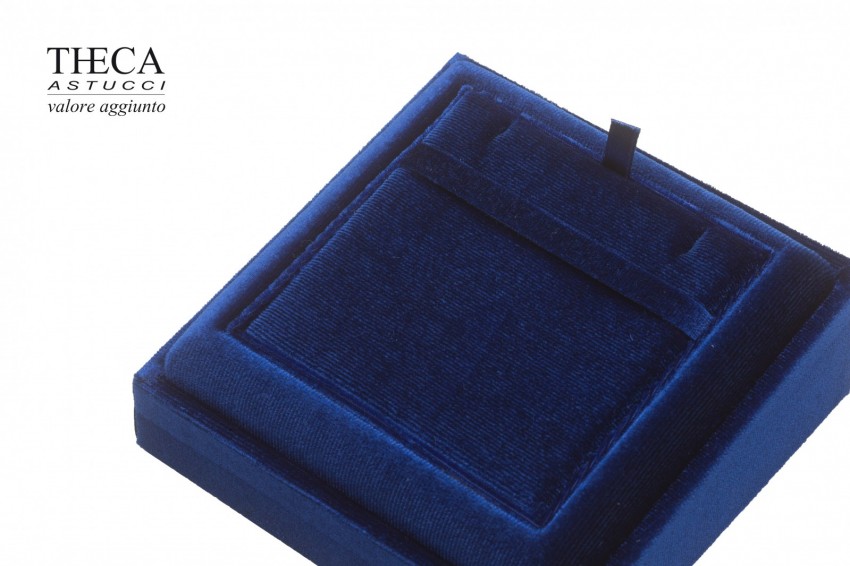 Oceano presentation box for pendant earrings 92x92x75 navy - SPE3740 - Photo 3