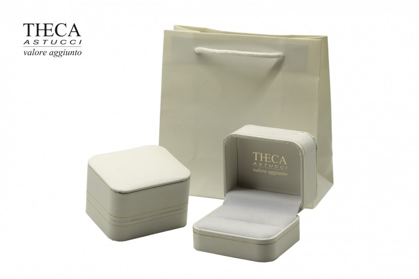 Francesina astuccio e shopper portafedi 75x64x46 bianco - FRA6350 - Foto 1