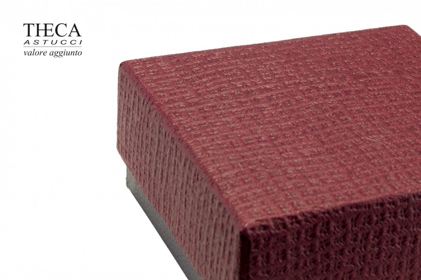 Sabra presentation box for pendant 90x90x40 burgundy - SAB1621 - Photo 3
