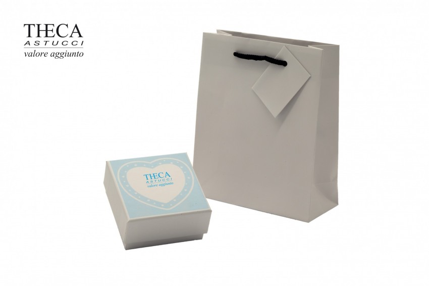Bimbi cuore presentation box with gift bag for babe 55x55x39 blue - BIR1246 - Photo 1