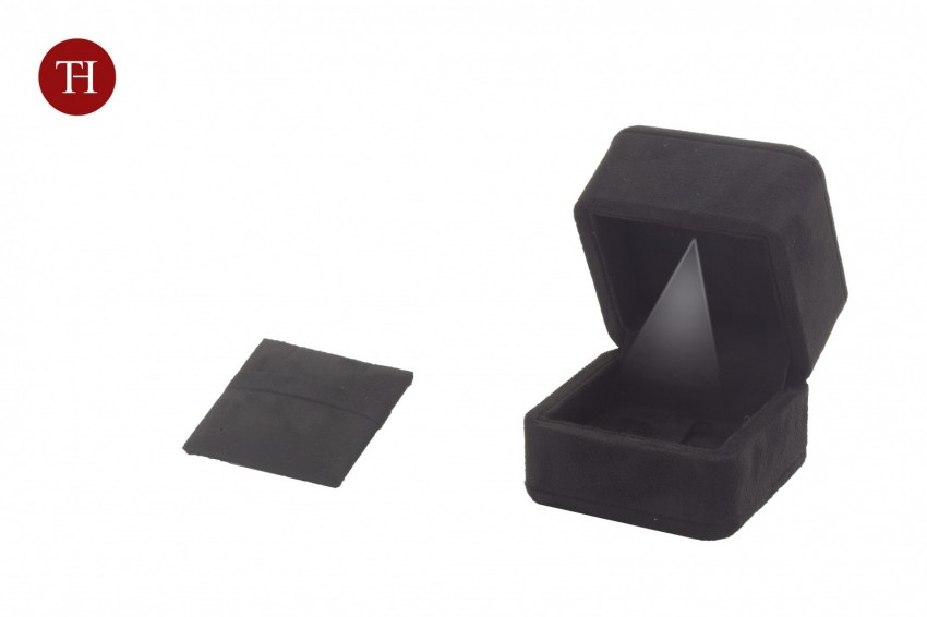 Divani astuccio per pendente con luce led 60x60x66 nero - DIV3510 - Foto 1