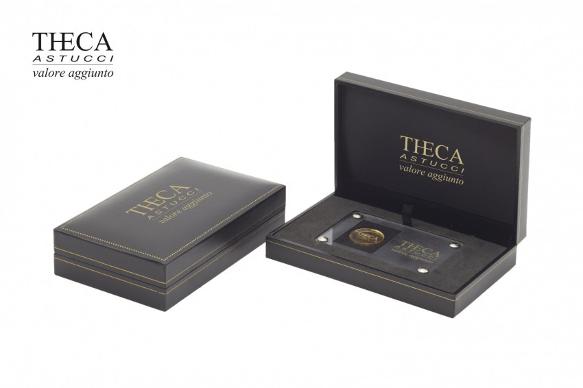 Presentation boxes and blisters Presentation box for coins Coins classic Monete classic presentation box for coin 141x88x32 nero