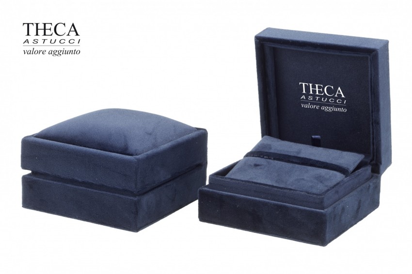 Presentation boxes Luxury presentation boxes Onice Onice presentation box for earring pendant 105x105x55 navy