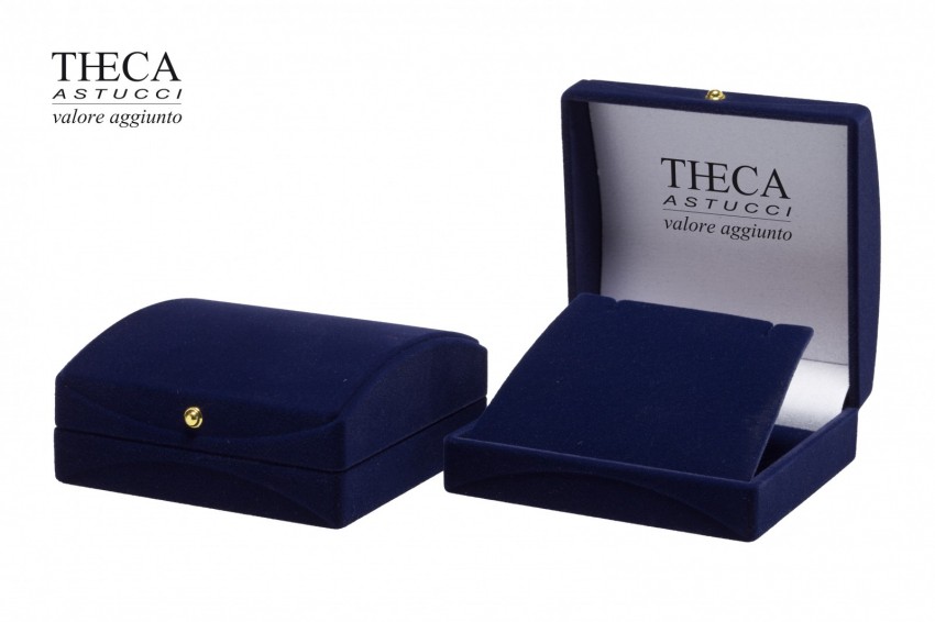 Flora presentation box for pendant 92x92x40 blue - 8513744 - Photo 1