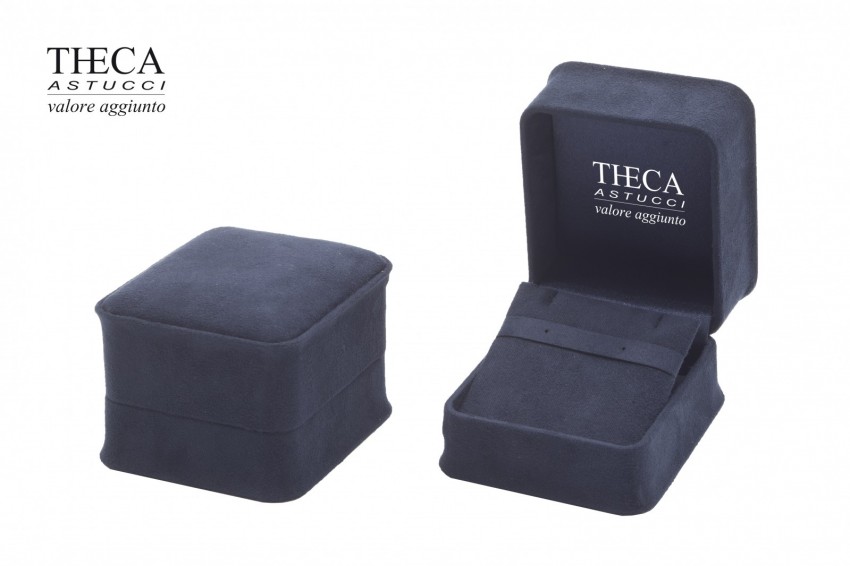 Mito presentation box for ring earrings 70x75x55 navy - Z240540 - Photo 2