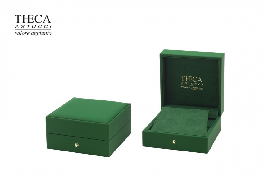 London astuccio per pendente orecchini 104x104x51 verde - LON3760 - Foto 2
