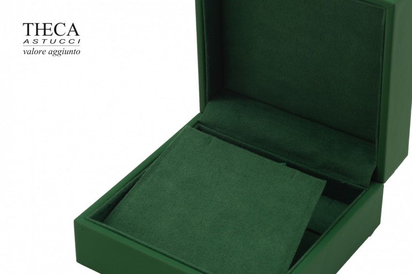 London astuccio per pendente orecchini 104x104x51 verde - LON3760 - Foto 4