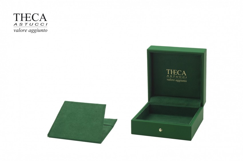 London astuccio per pendente orecchini 104x104x51 verde - LON3760 - Foto 5
