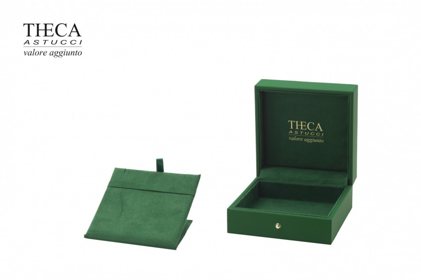London astuccio per pendente orecchini 104x104x51 verde - LON3760 - Foto 6