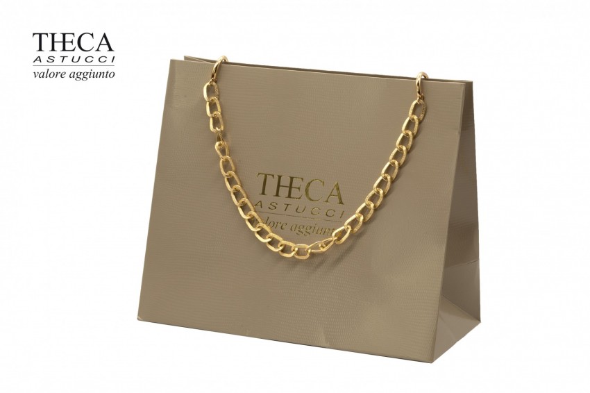Chain lusso shopper per gioielleria 26+12,5x22 - CHA2635 - Foto 1