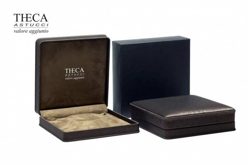Presentation boxes Leatherette presentation boxes Moka Moka presentation box for necklace …