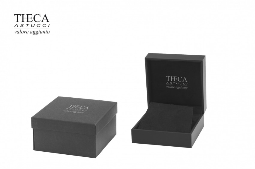 Scuro prestige presentation box for earrings pendant 104x104x51 black - SCP3710 - Photo 1