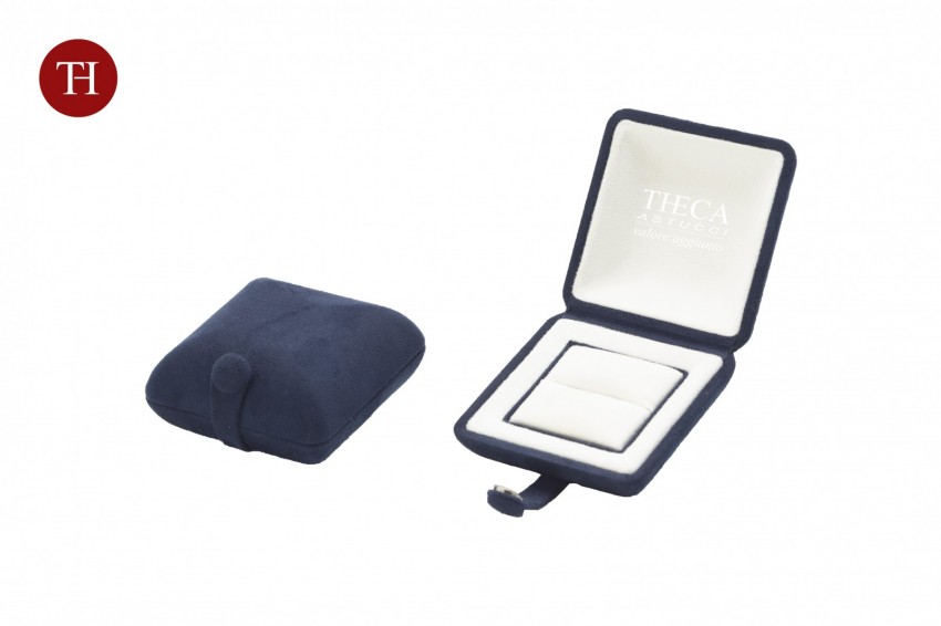 Classika astuccio per anello taglio 71x71x39 blu - CLK0440 - Foto 1
