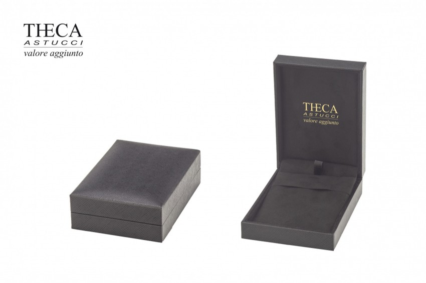 Theca lusso presentation box for pendant earrins 73x100x30 nero - R343810 - Photo 2