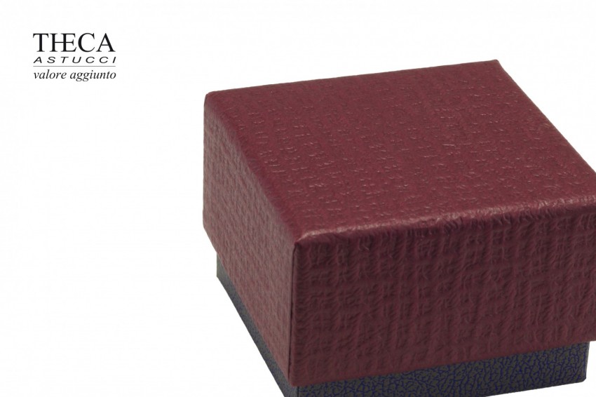 Sabra presentation box for ring 55x55x39 burgundy - SAB1221 - Photo 3