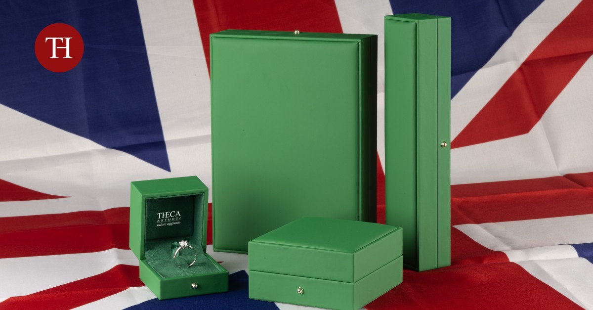 Leatherette presentation boxes London Theca Astucci