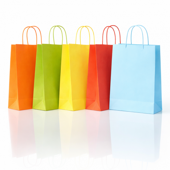 Shopper carta manico in cordino TWISTA